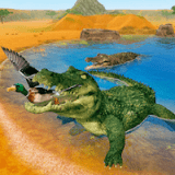 鳄鱼家族模拟器Crocodile Family Sim 2019_logo