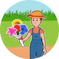 空闲花店(Idle flower store)_logo