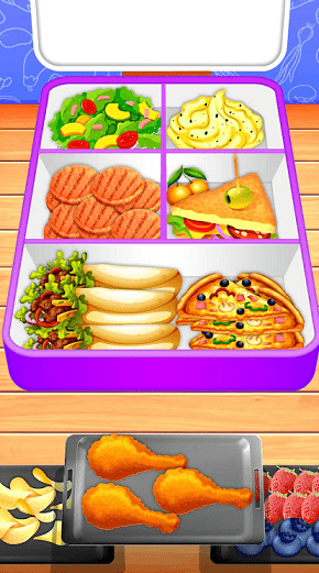 装满饭盒(Tiffin Organizer Game)3