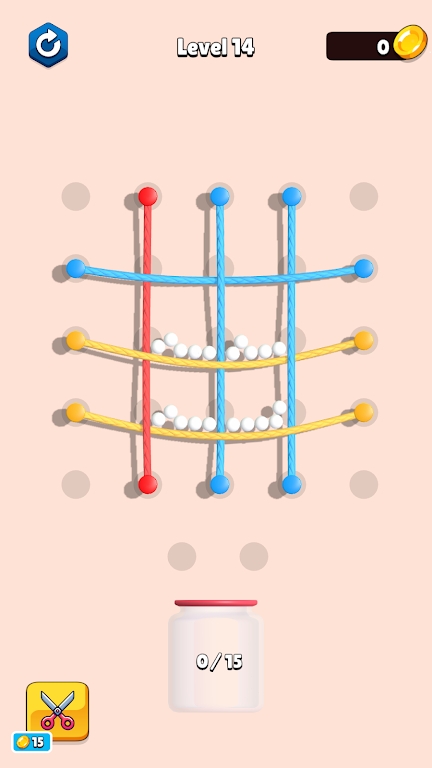 移动绳子落球2